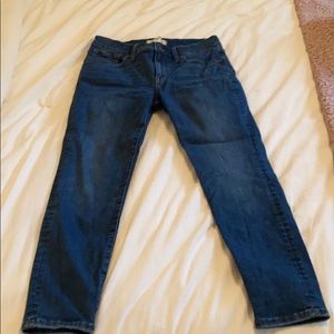 Madewell high rise skinny jeans